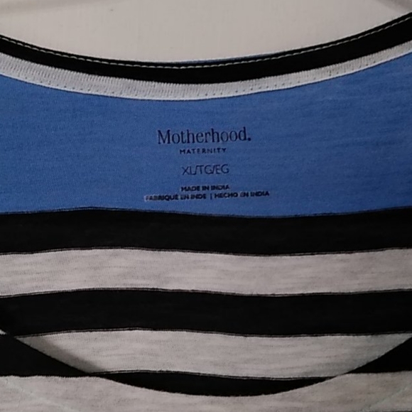 Motherhood Maternity Long Tie-Back Top - Picture 3 of 6